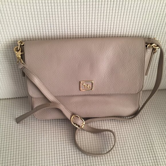 EMMA FOX LEATHER CONVERTIBLE HANDBAG, NWOT - Picture 5 of 11